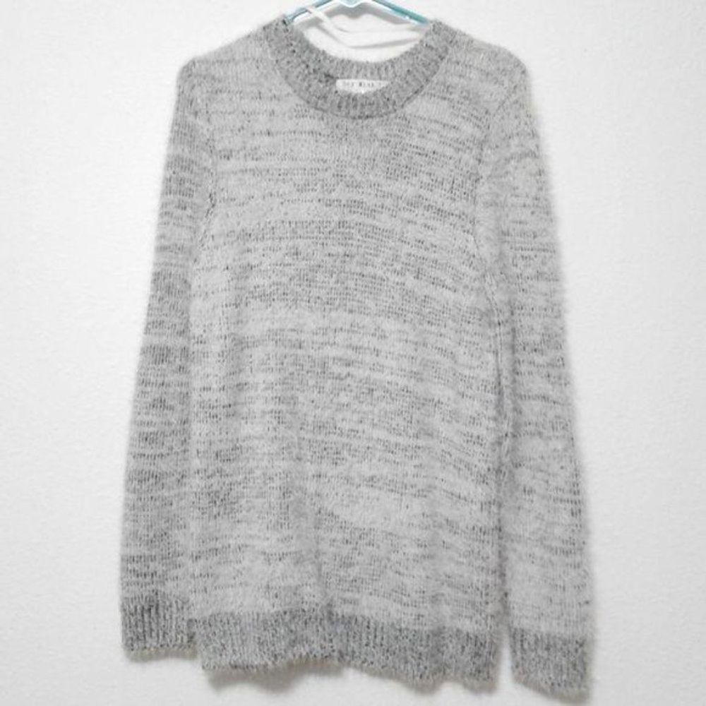 Say What? faux Angora marled tunic sweater